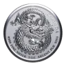 2020 1 Oz Pure Silver High Relief Lucky Dragon Coin - Royal Canadian Mint