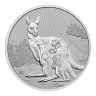 2023 2 Oz Mother and Baby Kangaroo Coin - Perth Mint
