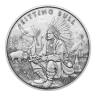 1-oz Sitting Bull Design .999 Fine Silver Round