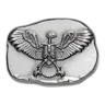 1/2 oz Hand Poured Silver - Eagle Skeleton