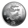 1/2 oz Silver Round - APMEX (2012 Year of the Dragon)