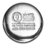 10 oz Cast-Poured Silver Round - 9Fine Mint