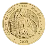 Pre-Owned 2025 UK Tudor Beasts Queen's Panther 1/4oz Gold Coin