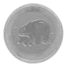 1.5 oz Polar Bear Silver Coin