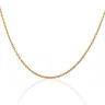 Nebü 8.4g 22K 2.2mm 18 inch Round Cable Chain