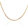 Nebü 12g 22K 1.6mm 18 inch Wheat Chain