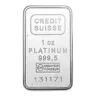1 oz Platinum Bar - Secondary Market (.999+ Fine)