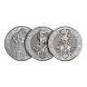 2 oz British Silver Queen's Beast Coin (Random Year, Varied Condition)
