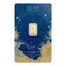 1/2 gram Gold Bar - PAMP Suisse Zodiacs - Libra