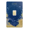 1/2 gram Gold Bar - PAMP Suisse Zodiacs - Scorpio