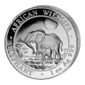 1 oz Somalia Silver Elephant Coin