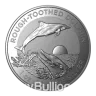1 oz 99.9% Silver Rough-Toothed Dolphin Coin 2023