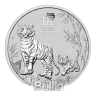 1/2 oz 99.9% Silver Lunar Tiger Coin 2022