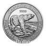 1/2 oz 99.99% Silver Polar Bear Coin 2018