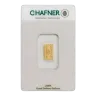 Gold Bar 1 g C Hafner