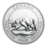 Pre-Owned 2013 Canadian Polar Bear 1.5oz Silver Coin - VAT Free