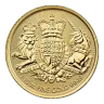 Pre-Owned UK Royal Arms 1/10oz Gold Coin - Mixed Dates