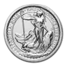 1/4 oz Silver Britannia BU (Abrasions, Random Year)