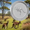 Perth Mint 2026 Australian Kangaroo 1oz Silver Bullion Coin in Capsule (1oz)