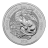 2026 2 oz United Kingdom Silver Tudor Beasts Bullion Coin - The Royal Dragon