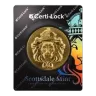 1 oz Scottsdale Mint Gold Lion Stacker Round