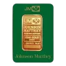 1 Oz Gold Bar - Johnson Matthey (In Assay Card)