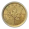 2026 1/10 oz Canadian Gold Maple Leaf Coin BU