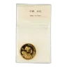 1/10 Oz China Gold Panda - BU (Random Year, Sealed Packaging)