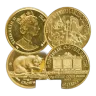 1/25 Oz Sovereign Minted Gold Coins - Random Dates/Designs