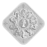 10 oz Great Britain Queen's Beasts Completer .9999 Silver BU Bar