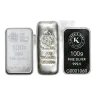 100 Gram Silver Bar Secondary
