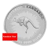 Random Year - 1 oz Australian .9999 Fine Silver Kangaroo $1 Coin BU