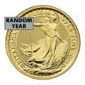 Great Britain 1/10 Oz Gold Britannia BU (Random Year)