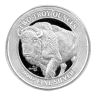 MintID 2 oz Silver Round Buffalo Design (BU, AES-128 Encrypted)