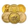1/4 Oz Sovereign Minted Gold Coins - Random Dates/Designs