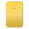 250g Gold Bullion Australia Gold Bar