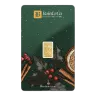 1g Gold Bar Minted Christmas 9999