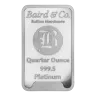 1/4 oz Platinum Bar