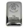 50g Goldsecure Cast Silver Bar 999.5