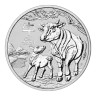 1 oz Perth Mint Ox 2021 Silver Coin