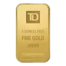 5 oz TD Bank Gold Bar