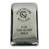 5 oz GoldSecure Silver Cast Bar 999.5