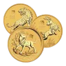 2 oz Perth Mint Lunar Gold Coin