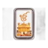 20 Gram Silver Colour Golden Temple Bar(Inc Assay Card)