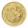 2024 Tudor Beasts Seymour Unicorn 1/4oz Gold Coin