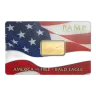 5g Gold Bar | PAMP | America the Free: Bald Eagle