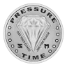 1 oz Salivate Metal Diamond Fist Silver Round (.999, BU)