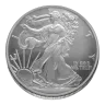 1 oz Walking Liberty Silver Round (.999, BU)