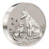 10 oz .999 Silver Austalian Mint Mother Dingo and Pup