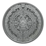 1/2 Oz Silver Round Aztec Calendar